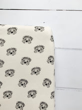 Load image into Gallery viewer, Cotbed fitted sheet , Pip the Hedgehog